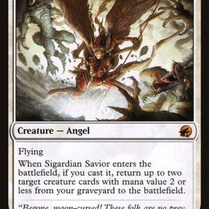 Innistrad: Midnight Hunt - 34 - Sigardian Savior - Mythic - W - Foil