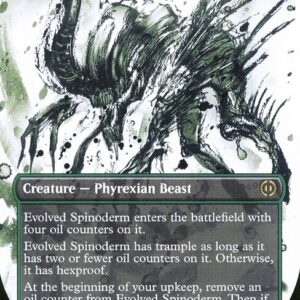 Phyrexia: All Will Be One - 313 - Evolved Spinoderm - Rare - G - Non-foil