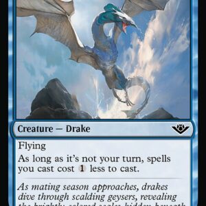 Outlaws of Thunder Junction - 51 - Geyser Drake - Common - U - Non-foil