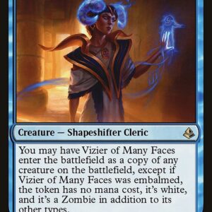 Amonkhet - 74 - Vizier of Many Faces - Rare - U - Foil