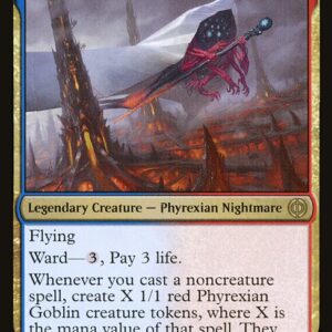 Phyrexia: All Will Be One - 213 - Ovika, Enigma Goliath - Rare - UR - Non-foil