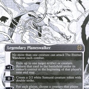 Phyrexia: All Will Be One - 335 - The Eternal Wanderer - Rare - W - Foil