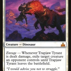 Rivals of Ixalan - 29 - Trapjaw Tyrant - Mythic - W - Non-foil