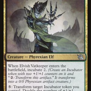 March of the Machine - 223 - Elvish Vatkeeper - Uncommon - BG - Non-foil