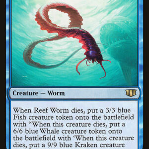 Commander 2014 - 16 - Reef Worm - Rare - U - Non-foil (Front)