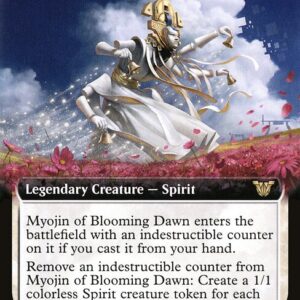 Neon Dynasty Commander - 42 - Myojin of Blooming Dawn - Rare - W - Non-foil