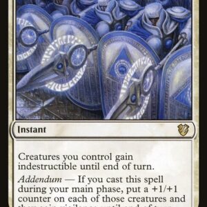 Midnight Hunt Commander - 95 - Unbreakable Formation - Rare - W - Non-foil (Front)