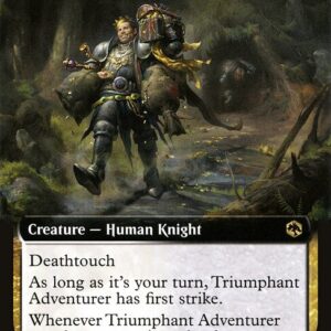 Adventures in the Forgotten Realms - 390 - Triumphant Adventurer - Rare - WB - Non-foil