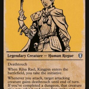 Commander Legends: Battle for Baldur's Gate - 439 - Rilsa Rael, Kingpin - Uncommon - UB - Non-foil