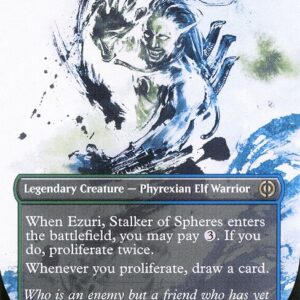 Phyrexia: All Will Be One - 317 - Ezuri, Stalker of Spheres - Rare - UG - Non-foil