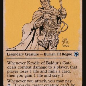 Adventures in the Forgotten Realms - 343 - Krydle of Baldur's Gate - Uncommon - UB - Non-foil