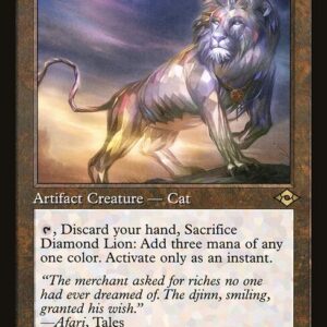 Modern Horizons 2 - 427 - Diamond Lion - Rare - C - Foil