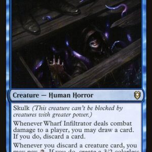 Commander Legends: Battle for Baldur's Gate - 737 - Wharf Infiltrator - Rare - U - Non-foil