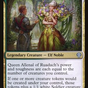 Dominaria United - 210 - Queen Allenal of Ruadach - Uncommon - WG - Non-foil