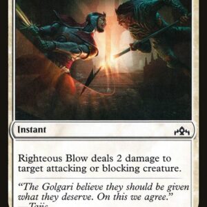 Guilds of Ravnica - 23 - Righteous Blow - Common - W - Non-foil