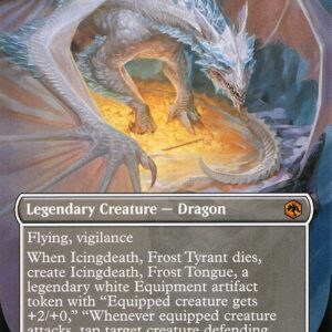 Adventures in the Forgotten Realms - 287 - Icingdeath, Frost Tyrant - Mythic - W - Non-foil