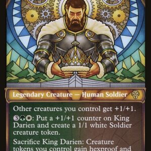 Dominaria United - 303 - King Darien XLVIII - Rare - WG - Non-foil