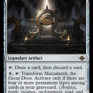 The Lost Caverns of Ixalan - 256 - Matzalantli, the Great Door // The Core - Rare - C - Non-foil (Front)