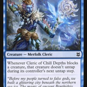 Zendikar Rising - 51 - Cleric of Chill Depths - Common - U - Non-foil