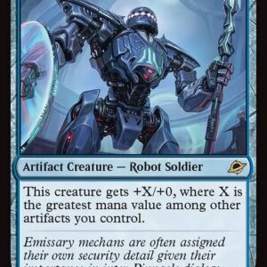 Edge of Eternities - 56 - Emissary Escort - Rare - U - Foil