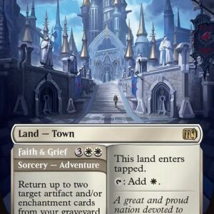 Final Fantasy - 310 - Ishgard, the Holy See // Faith & Grief - Rare - C - Non-foil