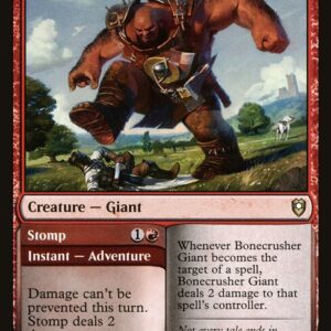 Commander Legends: Battle for Baldur's Gate - 781 - Bonecrusher Giant // Stomp - Rare - R - Non-foil