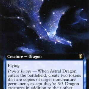 Commander Legends: Battle for Baldur's Gate - 613 - Astral Dragon - Rare - U - Non-foil