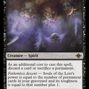 The Lost Caverns of Ixalan - 121 - Souls of the Lost - Rare - B - Non-foil (Front)