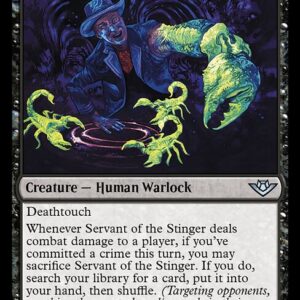 Outlaws of Thunder Junction - 105 - Servant of the Stinger - Uncommon - B - Non-foil