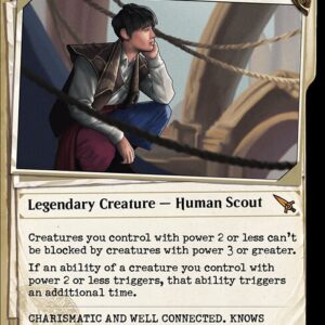 Murders at Karlov Manor - 337 - Delney, Streetwise Lookout - Mythic - W - Non-foil