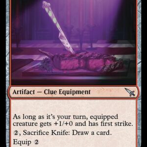 Murders at Karlov Manor - 134 - Knife - Uncommon - R - Non-foil