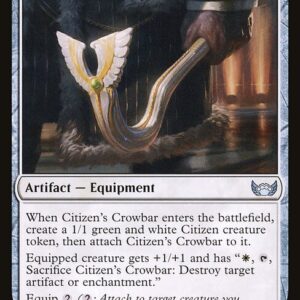 Streets of New Capenna - 8 - Citizen's Crowbar - Uncommon - W - Foil