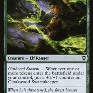 Commander Legends: Battle for Baldur's Gate - 222 - Cloakwood Swarmkeeper - Common - G - Non-foil