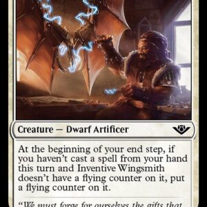 Outlaws of Thunder Junction - 17 - Inventive Wingsmith - Common - W - Non-foil