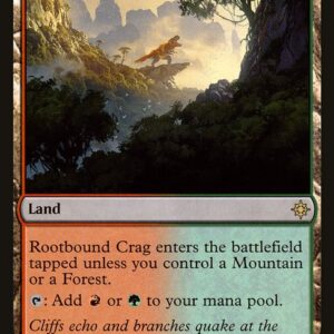 Ixalan - 256 - Rootbound Crag - Rare - C - Foil