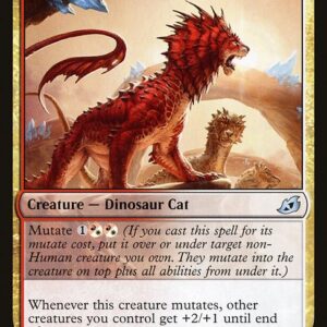Ikoria: Lair of Behemoths - 202 - Regal Leosaur - Uncommon - WR - Non-foil (Front)