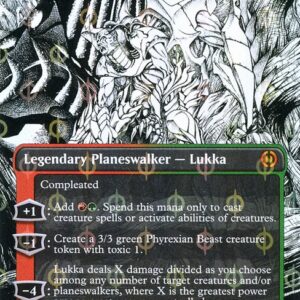 Phyrexia: All Will Be One - 467 - Lukka, Bound to Ruin - Mythic - RG - Foil