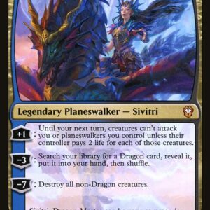 Dominaria United Commander - 43 - Sivitri, Dragon Master - Mythic - UB - Foil