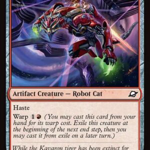 Edge of Eternities - 154 - Red Tiger Mechan - Common - R - Non-foil