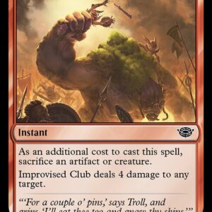 The Lord of the Rings: Tales of Middle-earth - 137 - Improvised Club - Common - R - Non-foil