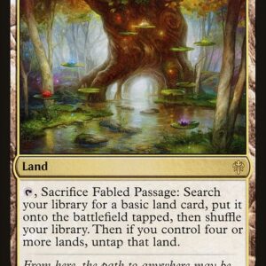 Throne of Eldraine - 244 - Fabled Passage - Rare - C - Foil