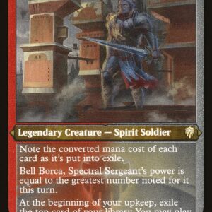 Commander Legends - 591 - Bell Borca, Spectral Sergeant - Rare - WR - Non-foil