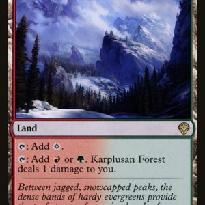 Dominaria United - 250 - Karplusan Forest - Rare - C - Non-foil