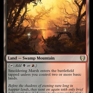 Tales of Middle-earth Commander - 332 - Smoldering Marsh - Rare - C - Non-foil