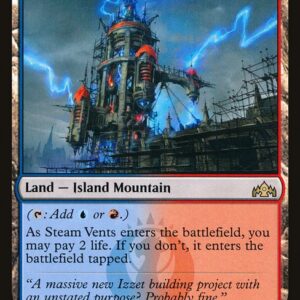 Guilds of Ravnica - 257 - Steam Vents - Rare - C - Foil