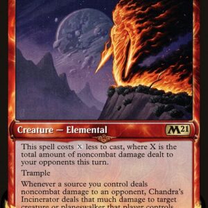 Core Set 2021 - 302 - Chandra's Incinerator - Rare - R - Foil (Front)
