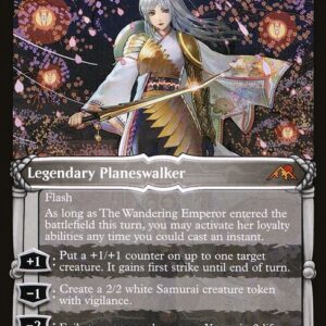 Kamigawa: Neon Dynasty - 316 - The Wandering Emperor - Mythic - W - Non-foil