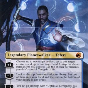 Innistrad: Midnight Hunt - 280 - Teferi, Who Slows the Sunset - Mythic - WU - Foil