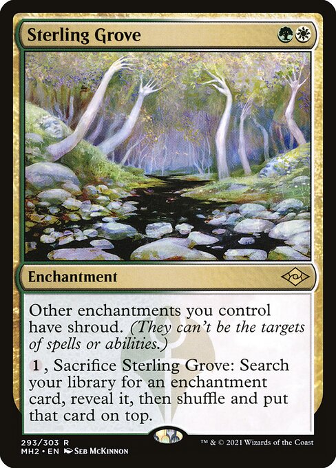 Modern Horizons 2 - 293 - Sterling Grove - Rare - WG - Foil