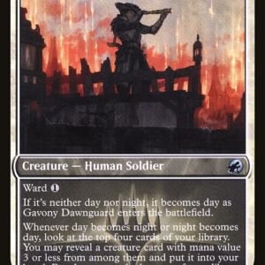 Innistrad: Midnight Hunt - 387 - Gavony Dawnguard - Uncommon - W - Foil